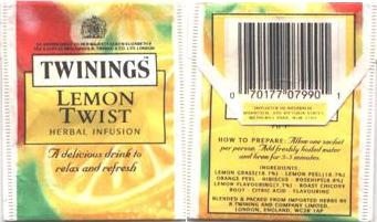 Twinings RPP Lemon Twist