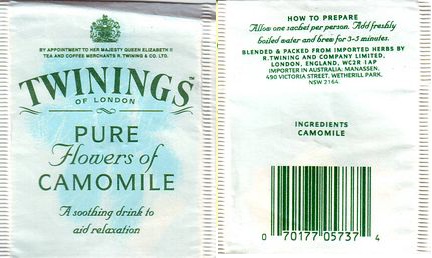 Twinings RPP Pure Flowers of Camomile 1