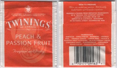 Twinings RPP091636 Peach Passionfruit