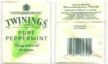 Twinings RPP096667 Pure Peppermint