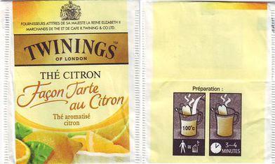 Twinings Thé Citron Facon Tarte Au Citron