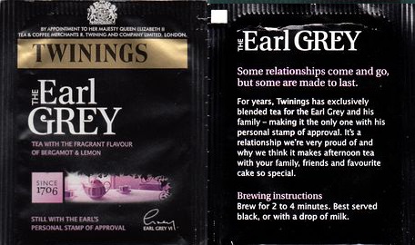 Twinings Thé Earl Grey No Flap