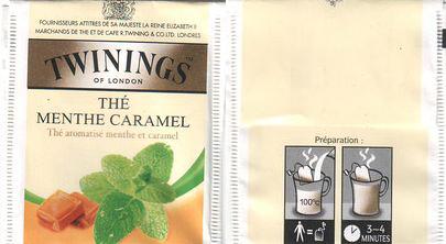 Twinings Thé Menthe Caramel