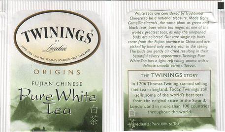 Twinings USA Pure White Tea