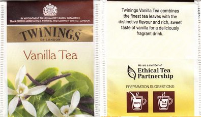 Twinings Vanilla Tea Etp