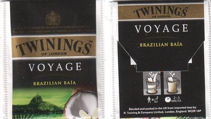 Twinings Voyage Brazilian Baia Paper