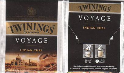 Twinings Voyage Indian Chai Paper