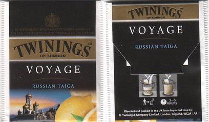 Twinings Voyage Russian Taiga Paper