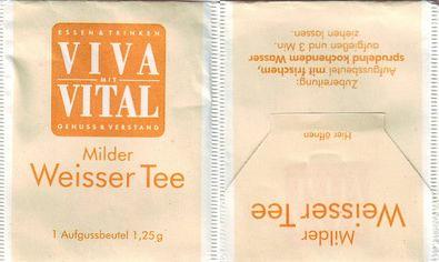 Viva Vital Milder Weisser Tee