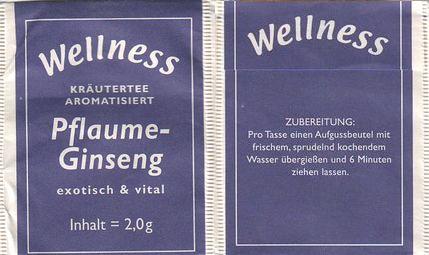 Wellness 01213089 Pflaume Ginseng