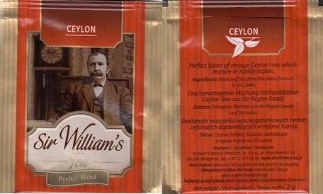 Williams Nature Products Sir Williams Tea Ceylon