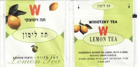 Wissotzky Tea Lemon Tea