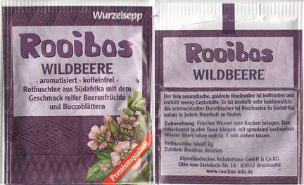 Wurzelsepp Rooibos Wildbeere