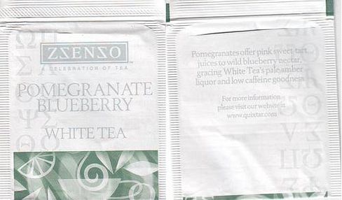 Zsenso Pomegranate Blueberry White Tea