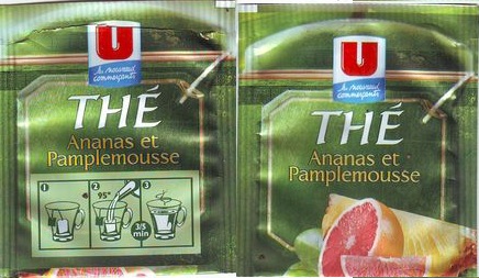 U 04 Thé Ananas Et Pamplemousse