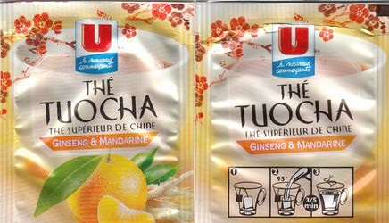 U 09 Thé Tuocha Ginseng Mandarine