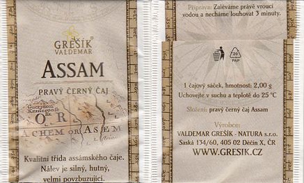 Valdemar Grešík Assam 6