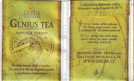 Valdemar Grešík Genius Tea 2