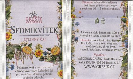 Valdemar Grešík Sedmikvítek 5 Glossy