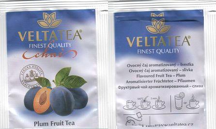 Velta Tea Chai Plum Fruit Tea Foil