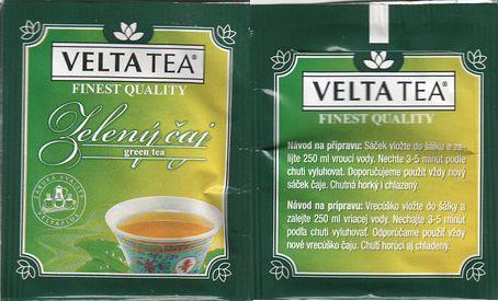 Velta Tea Zelený Čaj Green Tea Alu