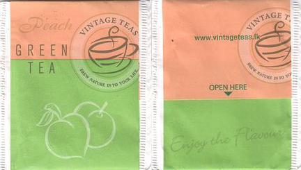 Vintage Teas Green Tea Peach