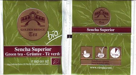 Viropa Golden Bridge Sencha Superior Bio