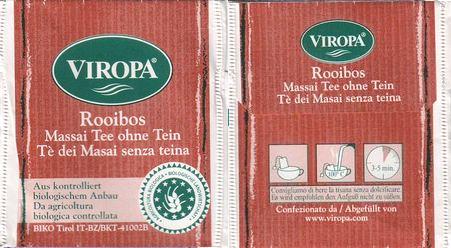 Viropa Rooibos Massai Tee Ohne Tein