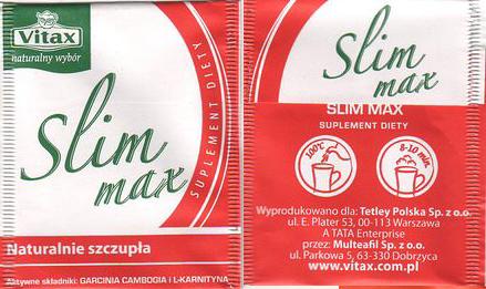 Vitax Anty Slim Max Naturalnie Szczupla