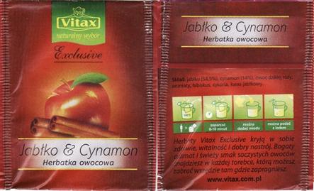 Vitax Exclusive Jablko & Cynamon