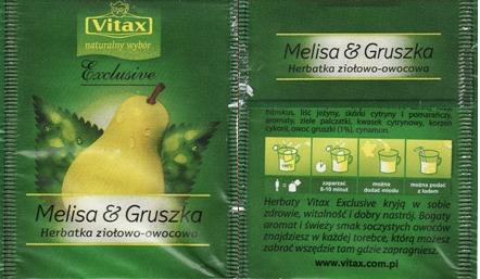 Vitax Exclusive Melisa & Gruszka