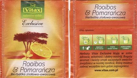 Vitax Exclusive Rooibos Pomaranca