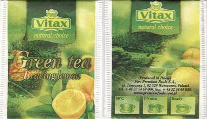 Vitax Green Tea Paper Bracing Lemon