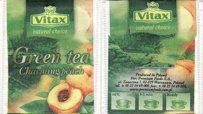 Vitax Green Tea Paper Charming Peach