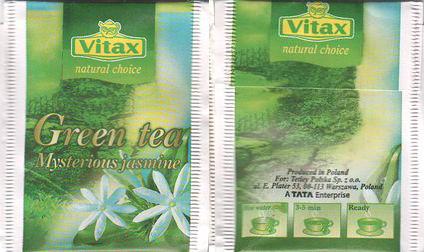 Vitax Green Tea Paper Mysterious Jasmine Tata