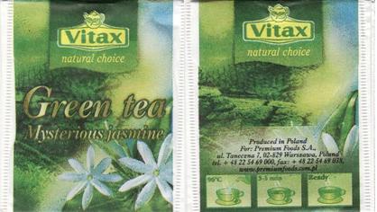 Vitax Green Tea Paper Mysterious Jasmine