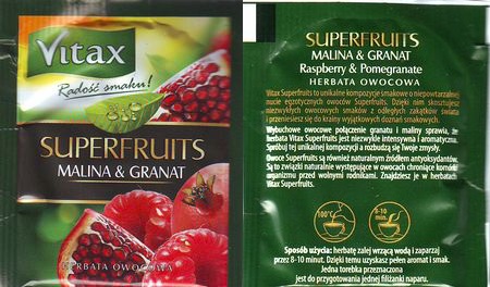 Vitax Radosc Smaku Superfruits Malina & Granat Foil