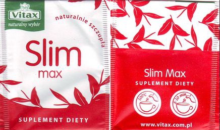 Vitax Suplement Diety Slim Max Naturalnie Szczupla