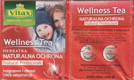 Vitax Wellness Tea Herbatka Naturalna Ochrona Natural Protection