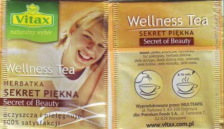 Vitax Wellness Tea Herbatka Sekret Piekna Secret of Beauty