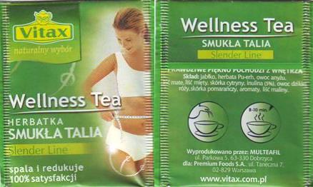 Vitax Wellness Tea Herbatka Smukla Talia Slender Line