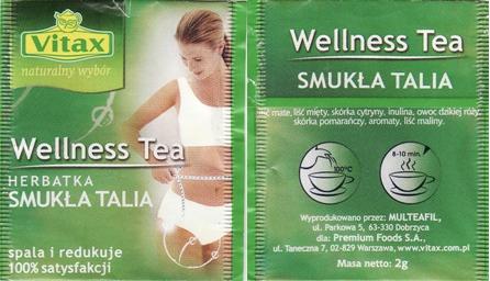 Vitax Wellness Tea Herbatka Smukla Talia