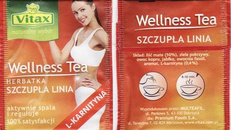 Vitax Wellness Tea Herbatka Szczupla Linia