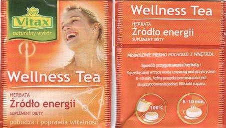 Vitax Wellness Tea Herbatka Zrodlo Energii New