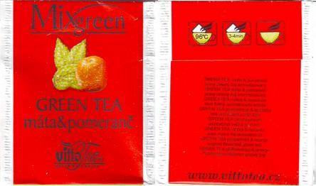 Vitto Tea Mixgreen Green Tea Máta & Pomeranč Glossy 1