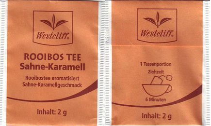 Westcliff 01211477 Rooibos Tee Sahne Karamell