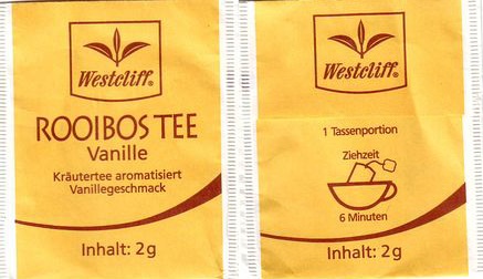 Westcliff 03214180 Rooibos Tee Vanille