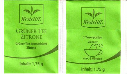 Westcliff 04210594 Grüner Tee Zitrone