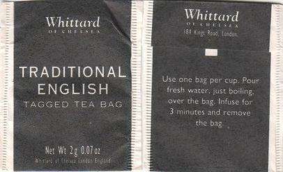 Whittard of Chelsea 00 Traditional English