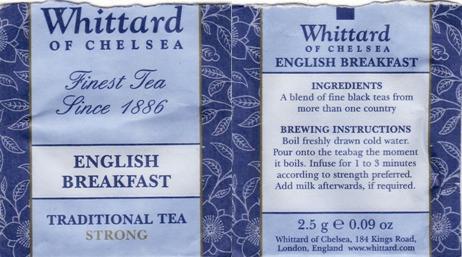 Whittard of Chelsea 01 English Breakfast